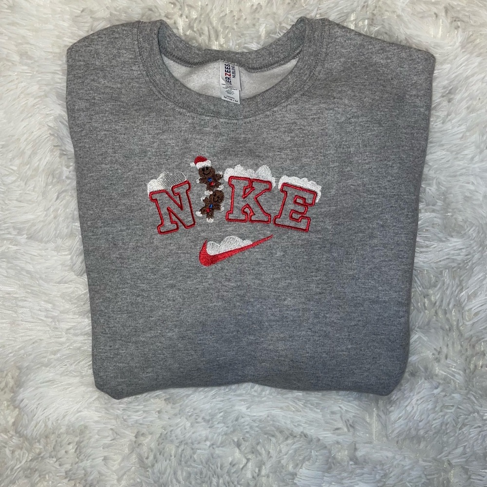 Embroidered sweatshirt